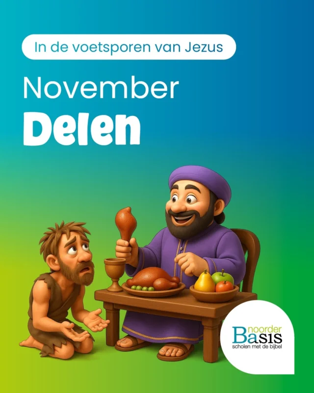 November, de maand waarin we met elkaar nadenken over delen.